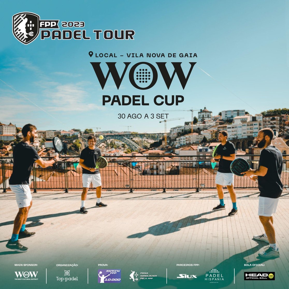 Comunicação WOW Padel Cup